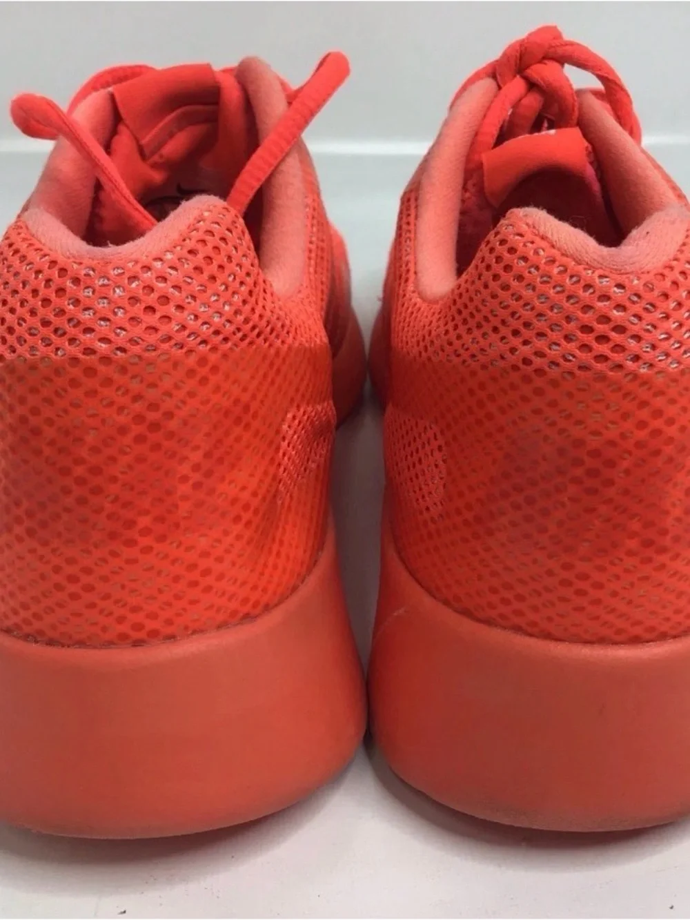 Nike Women's Neon Orange Mesh Running Shoes